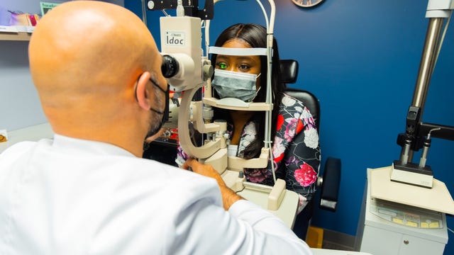 Routine eye exam leads to discovery of a lime-sized tumor
