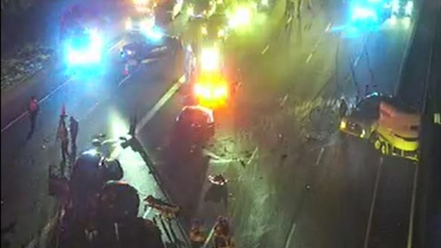 I-285 EB at I-675 shut down due to deadly crash