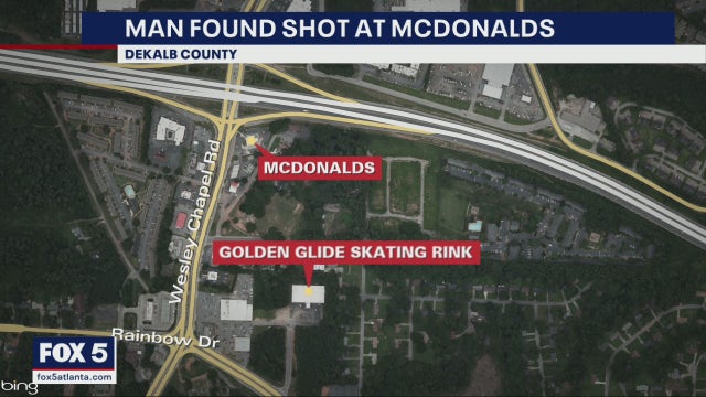 Man shot at fast food restaurant along Wesley Chapel Road