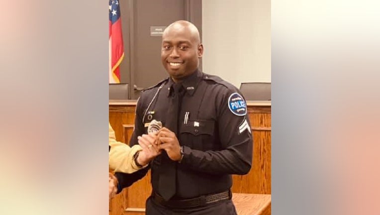Jerric Gilbert was awarded the rank of corporate by the Carrollton Police Department on Nov. 5, 2021.