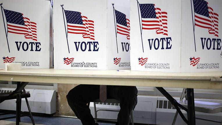 Voters Cast Their Ballots For The 2016 U.S. Presidential Election