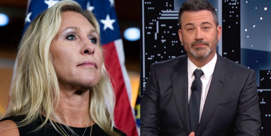 Marjorie Taylor Greene says she reported Jimmy Kimmel to DC police over Will Smith joke | FOX 5 Atlanta
