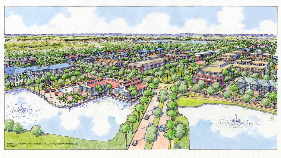 Disney Affordable Housing Rendering