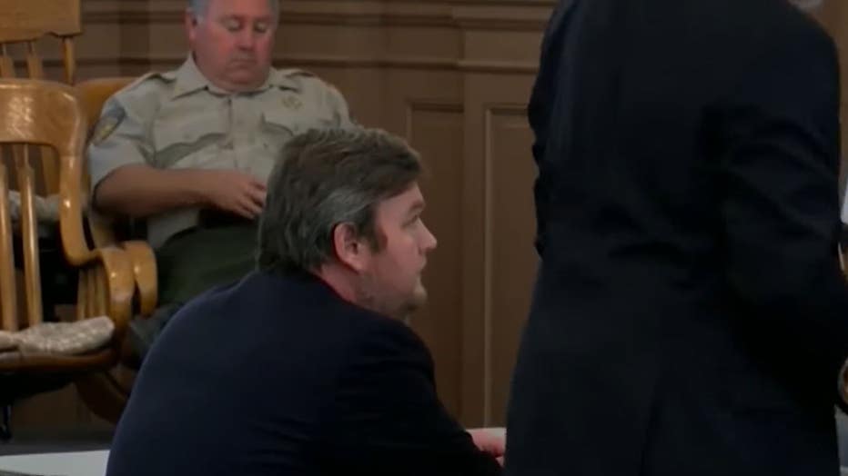 Bo Dukes waits to learn his fate after being convicted of concealing the murder of Tara Grinstead in March 2019. (FOX 5)