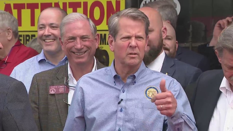 BRIAN KEMP CONSTITUTIONAL CARRY SIGNING