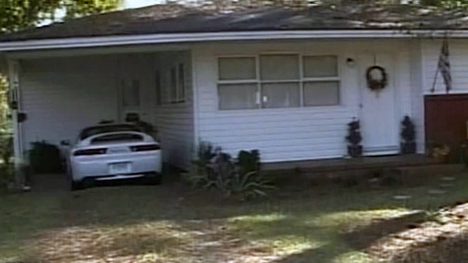Tara Grinstead’s home in Ocilla shortly after her disappearance in 2005. (FOX 5)