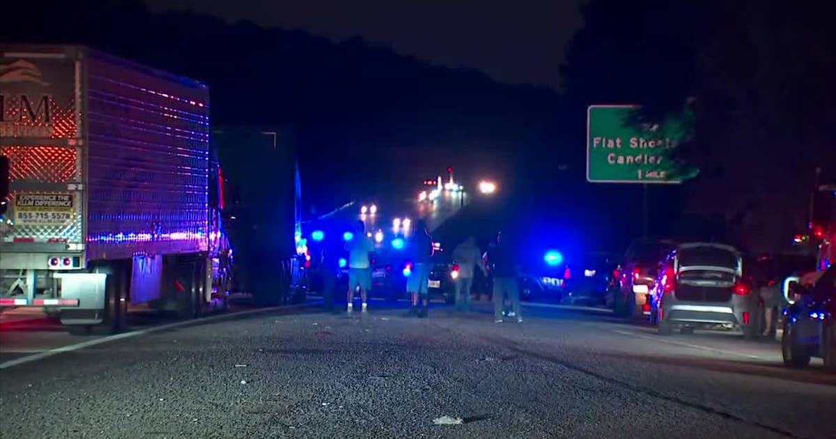 Deadly crash shuts down I-285 southbound in DeKalb County | FOX 5 Atlanta