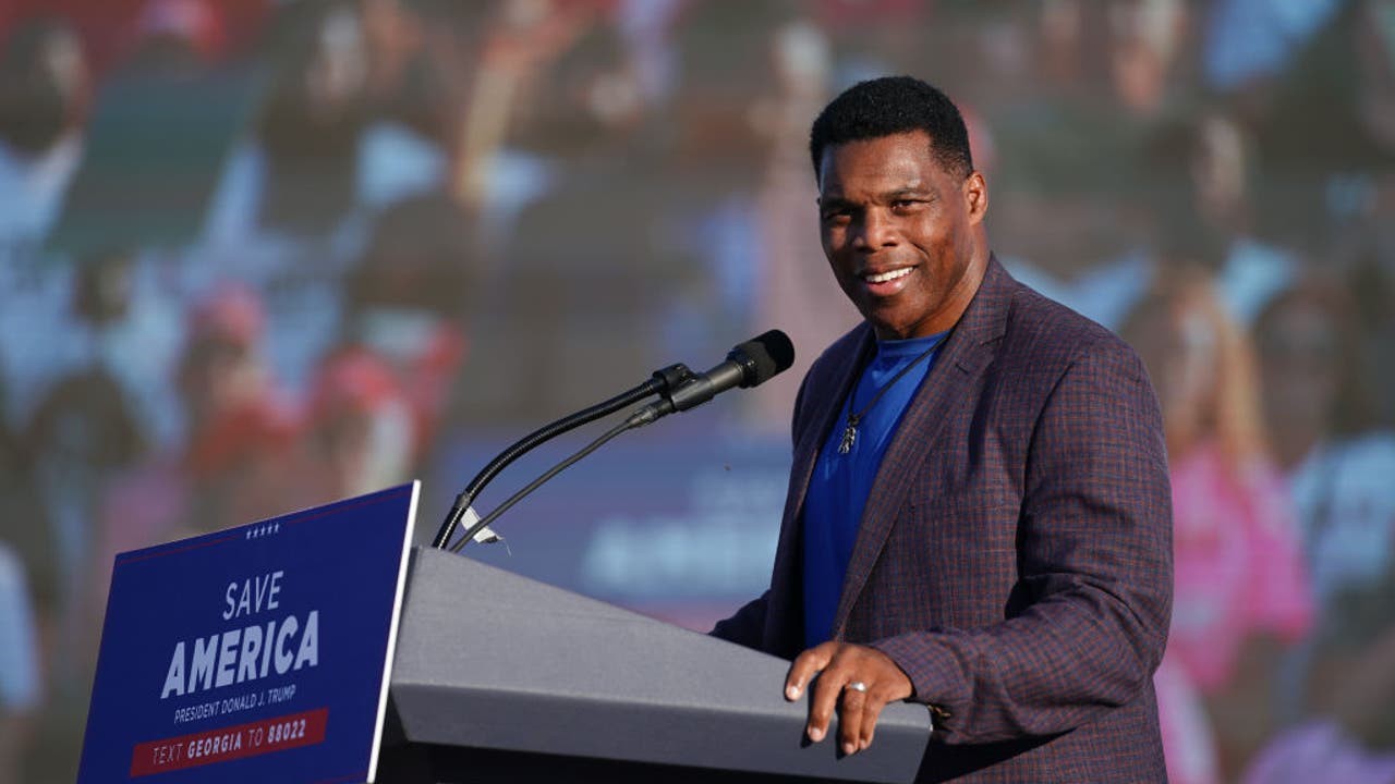 Herschel Walker: Donald Trump is 'my frontrunner' for president