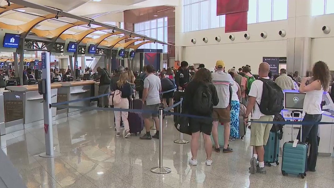 About 90 flights canceled at Atlanta’s airport on Memorial Day
