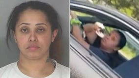 Georgia woman had her 3 children in car when shooting 17-year-old in face during road rage incident: police