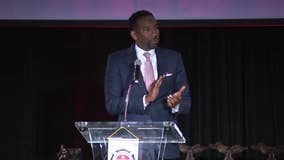 Atlanta mayor pledges pay increases for firefighters during breakfast