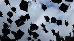 Students at Texas college graduate debt-free after anonymous donor pays off school loans