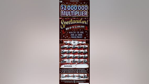 Macomb County woman wins $2M on Michigan Lottery scratch-off ticket she bought because of design