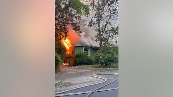 Vacant home caught fire in Athens-Clarke County