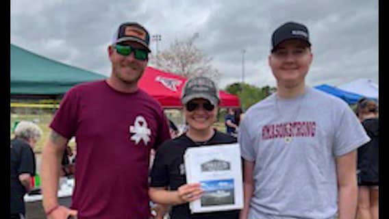 Community rallies around Dawson County teen battling brain cancer