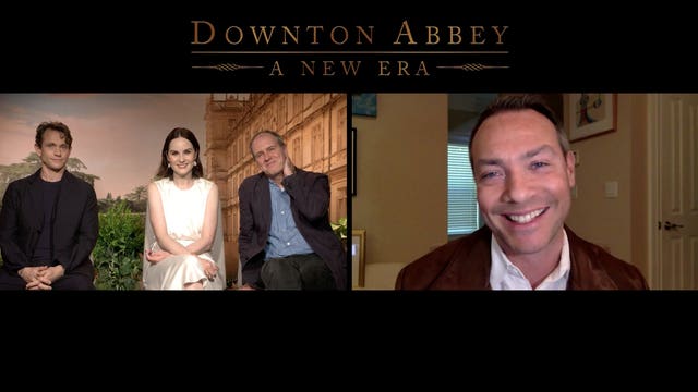 Sitting down with the stars of 'Downton Abbey: A New Era'