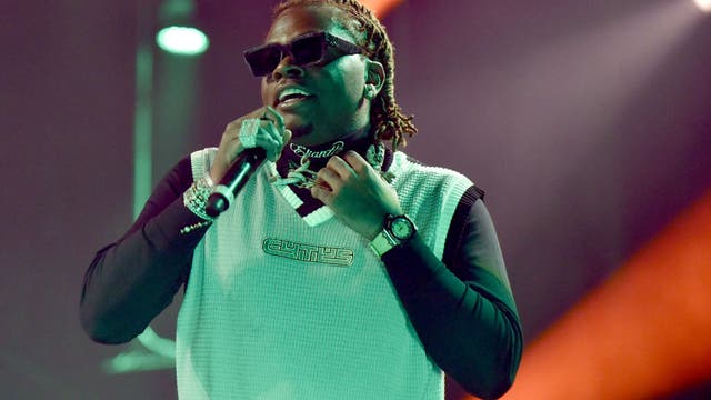 Rapper Gunna arrested on RICO charges in Atlanta related to gang indictment of Young Thug