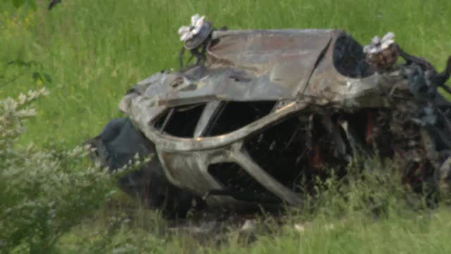 Deadly car fire shuts down part of I-285
