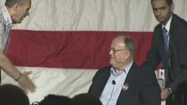 Tribute for late VA chief Max Cleland, who lost limbs in war