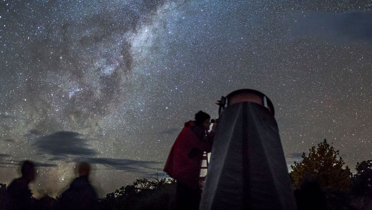 Observers at the 2017 OzSky Star Party in Australia