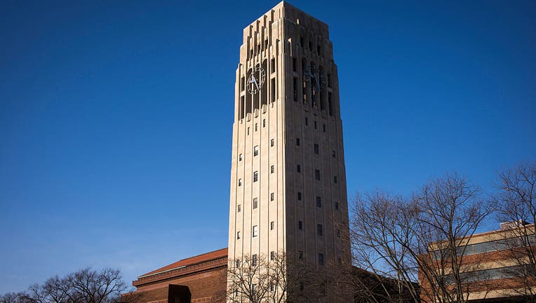 Burton Memorial Tower At The University Of Michigan