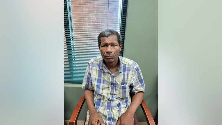 Police picked up a man who identified himself as Richard Terry Harris. Police found him on Innisbrook Way.