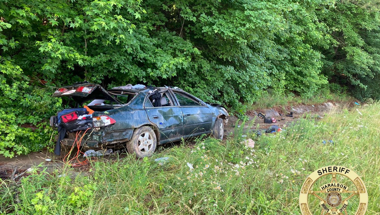 Honda Accord of suspect Lenny Brown of Cartersville.