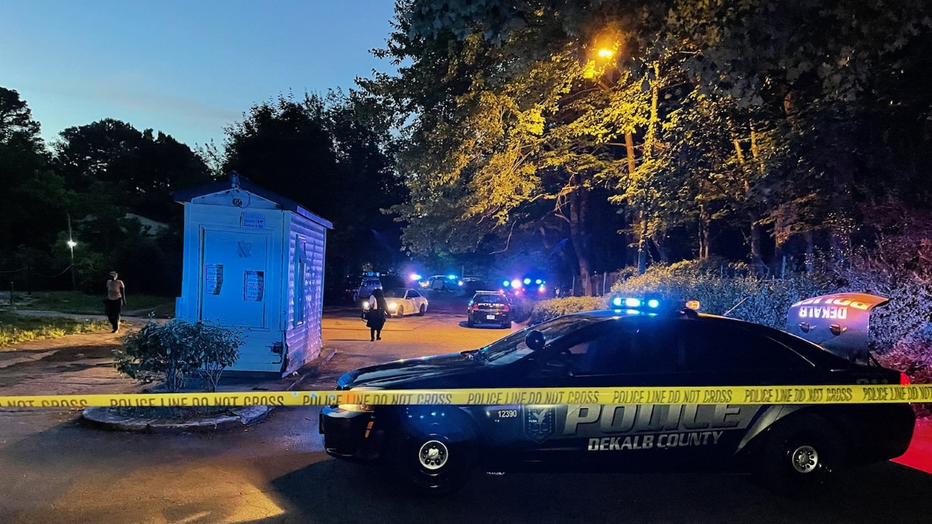 Police investigate a deadly shooting at an apartment complex off Memorial Drive in DeKalb County.