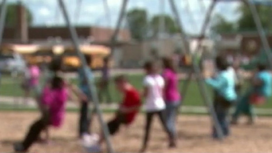 Students on a school playground. (FILE PHOTO)