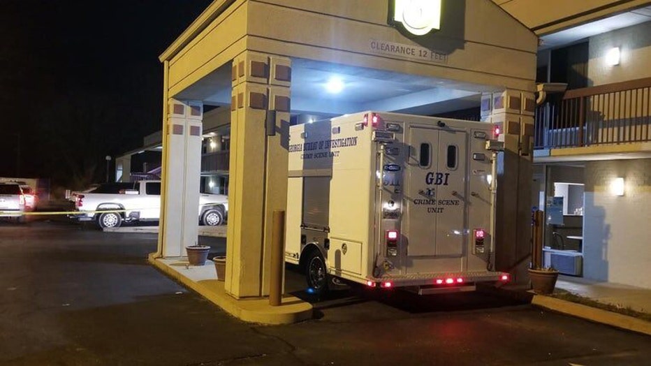 The GBI was asked to investigate a shootout between a kidnapping suspect and deputies at a motel on Feb. 8, 2022.