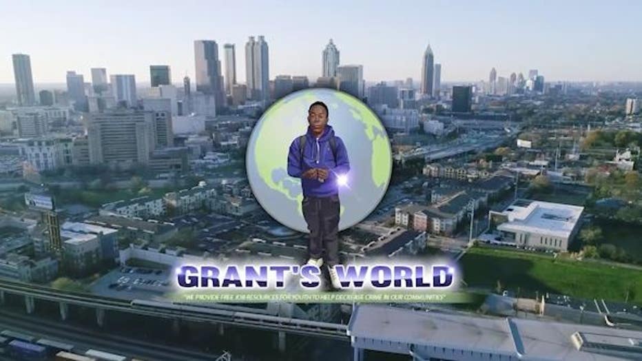 This image shows the logo for Grant’s World Youth Job Resources Center.