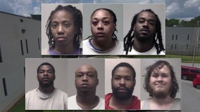 6 more arrested after nurse caught on camera smuggling drugs into Coweta County Jail, deputies say