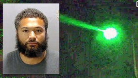 Atlanta police helicopter hit by laser, man arrested