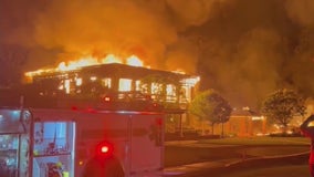 Blaze devastates 19th century buildings in Morrow, investigators suspect arson