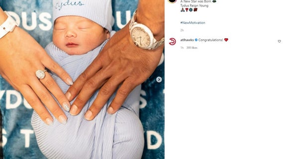 'A New Star was Born': Trae Young welcomes birth of son