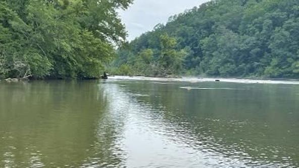 Crews searching for missing swimmer along Chattahoochee River