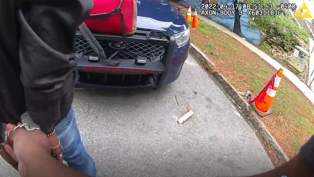 Police body camera shows arrest of man allegedly threatening people with knife on Atlanta BeltLine