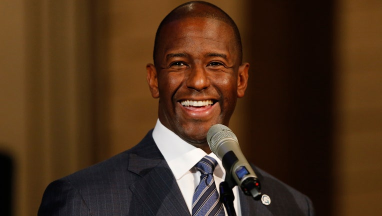 Andrew Gillum Attends Church Event To Advocate For Election Recount