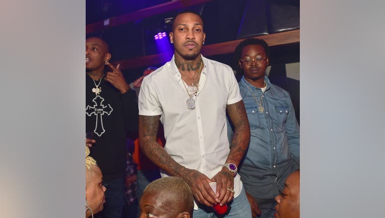 ATLANTA, GA - JANUARY 16: Rapper Trouble attends the 2nd annual No Cap Tuesday at Gold Room on January 16, 2019 in Atlanta, Georgia.(Photo by Prince Williams)