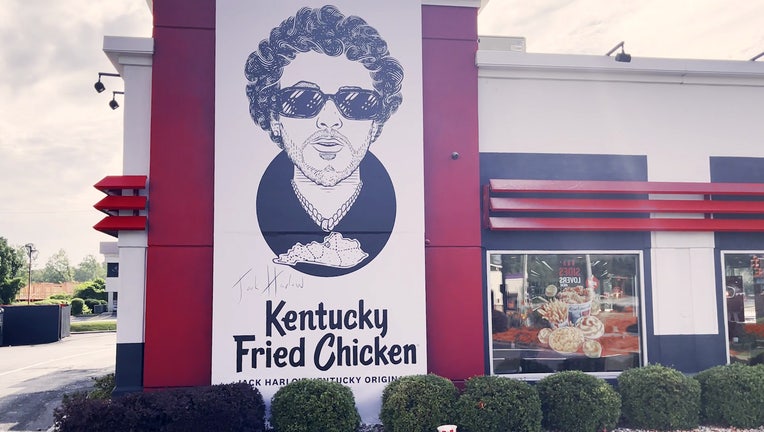 Rapper Jack Harlow is promoting a new meal, which is debuting at a KFC in Smyrna on June 4. 