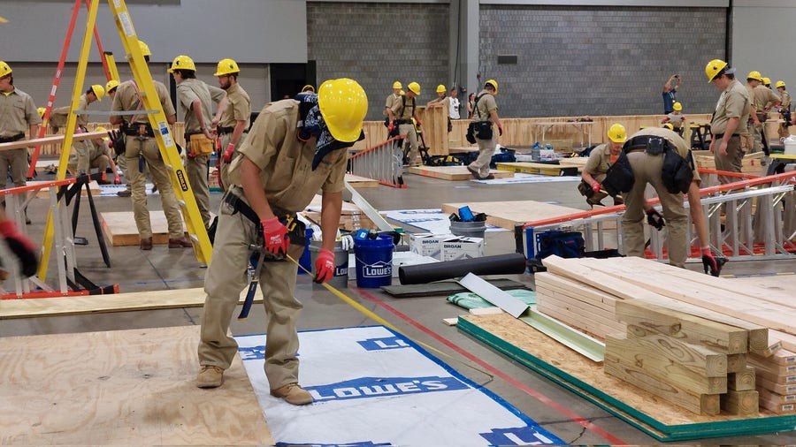 Students compete in skills-based challenges at national conference