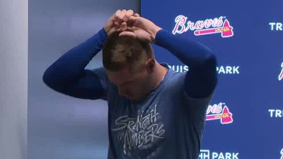 Braves' Freddie Freeman prayed 'Please don't take me' during battle with  COVID-19