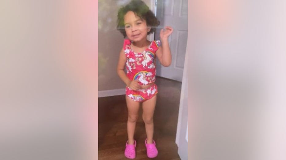 Investigators said Max Clendenin was last seen by her father while playing in the yard in front of the home at around 3:20 p.m. Saturday. Police think the child's mother, Magdaline Geffrard, may have taken Max from her lawful home. 