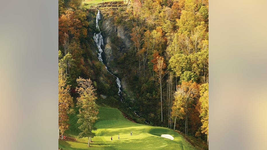 Golfing at Waterfall Club (Photo by Waterfall Club)