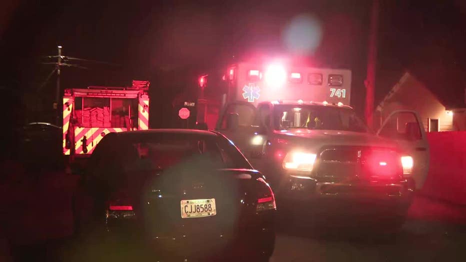 A man had to be pulled from a side window of a northwest Atlanta home after a tree toppled on top of it on June 6, 2022.