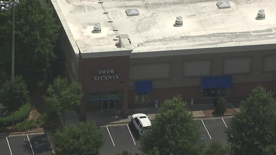 Forsyth County firefighters investigate after nearly 2 dozen children were exposed to chlorine at an indoor pool on June 15, 2022.
