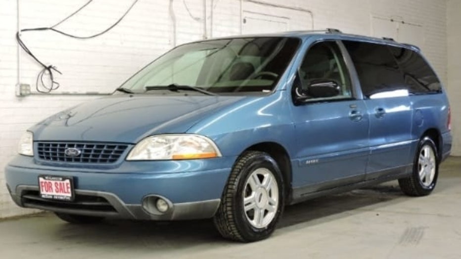 Police said a person of interest in a shooting in East Point was driving a vehicle similar to this.