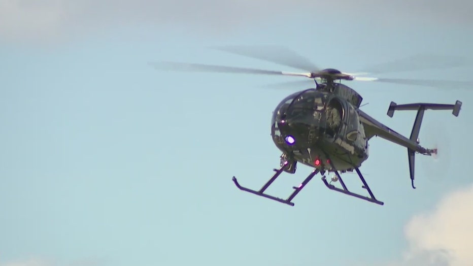 The Gwinnett County Police Department's helicopter