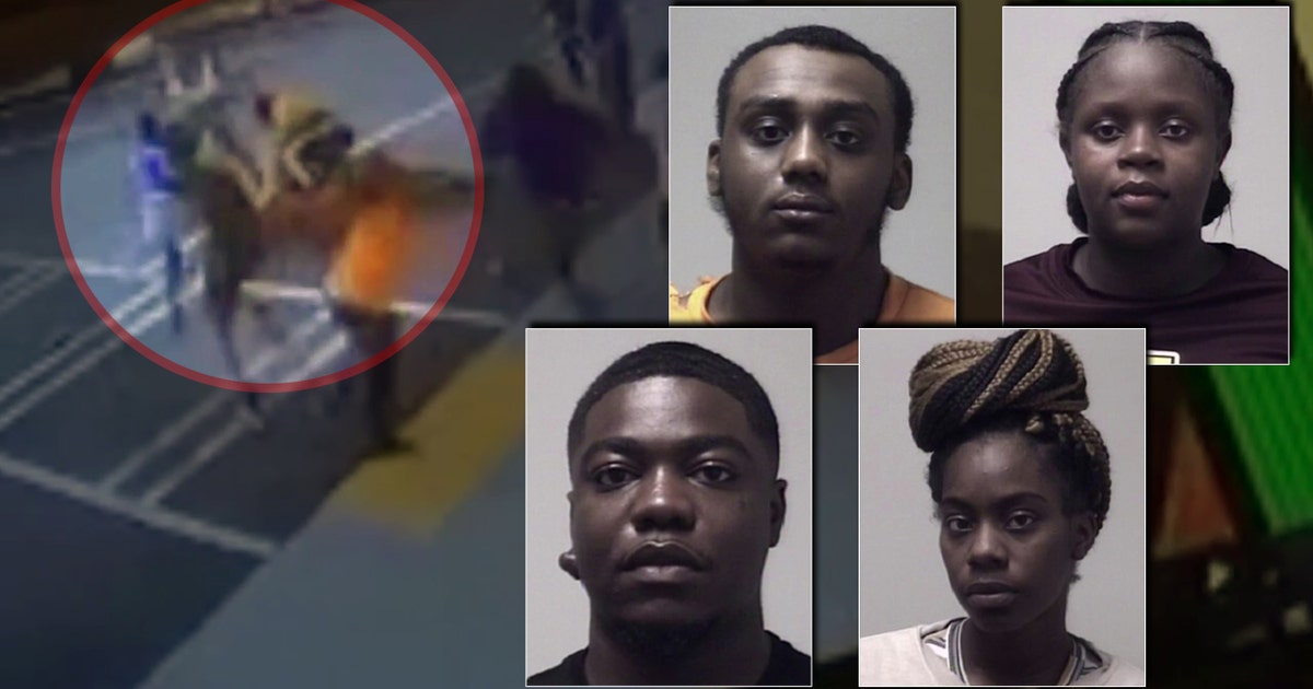 4 arrested after brawl caught on camera outside Georgia Popeye's | FOX ...