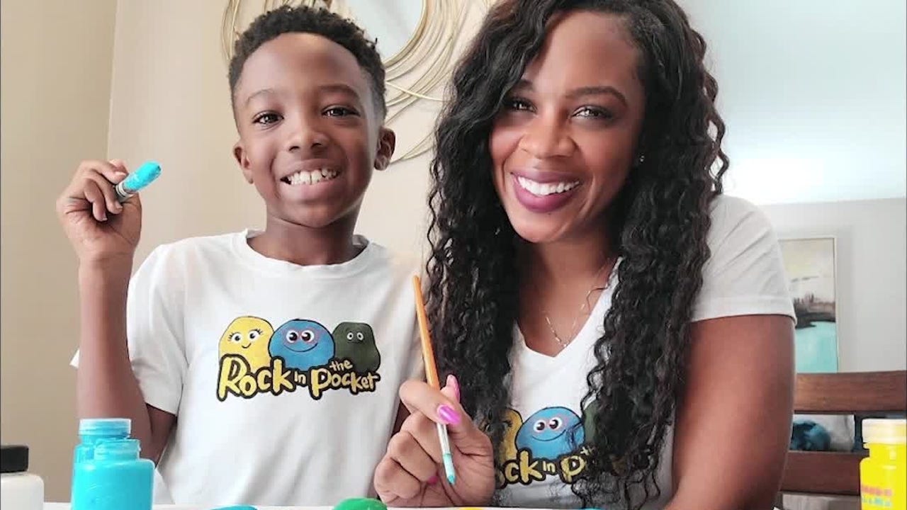 Atlanta 6-year-old and his mom write books to help tackle challenging topics